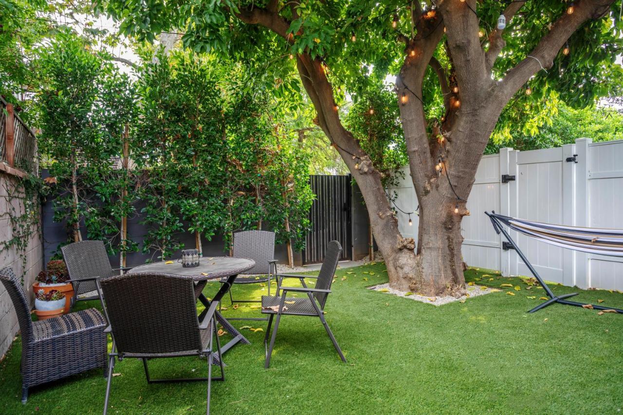 Serene 1 Bed Guest House With Patio Sleeps 6 Los Angeles Exterior foto